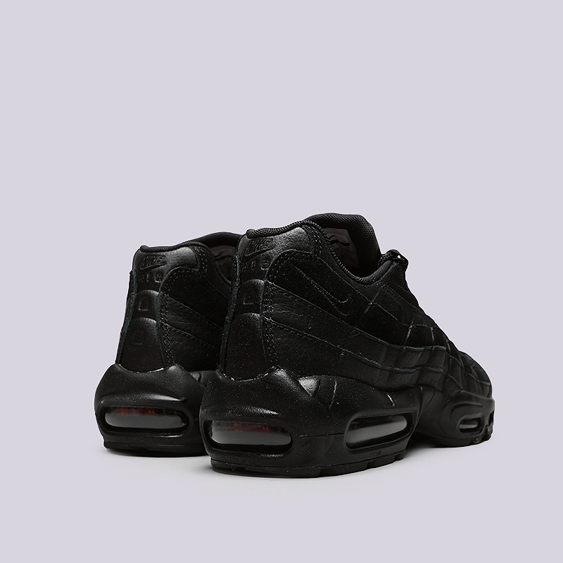 мужские черные кроссовки Nike Air Max 95 PRM 538416-012 - цена, описание, фото 4